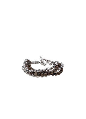 Bracelet gris N°3 femme