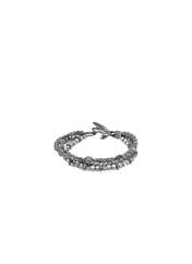 Bracelet gris N°3 pour femme seconde vue