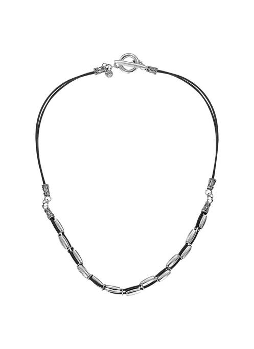 Collier gris N°3 pour femme