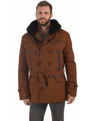 Parka marron LA CANADIENNE pour homme seconde vue