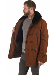 Parka marron LA CANADIENNE pour homme seconde vue