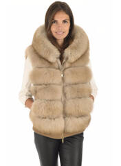 Gilet beige SUPREMA pour femme seconde vue