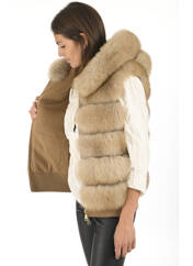 Gilet beige SUPREMA pour femme seconde vue