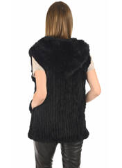 Gilet noir LA CANADIENNE pour femme seconde vue
