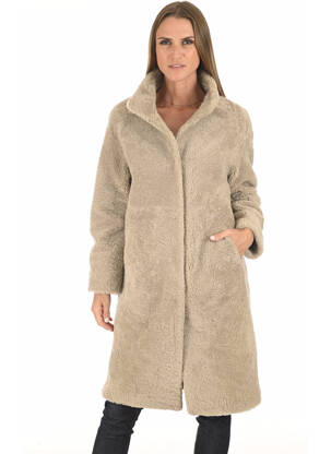 Manteau long gris LEVINSKY pour femme