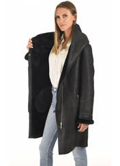 Manteau long noir LEVINSKY pour femme seconde vue
