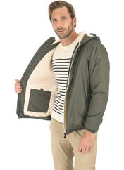 Imperméable vert K. WAY pour unisexe seconde vue