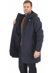 Imperméable bleu K. WAY pour homme seconde vue