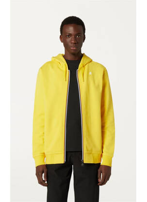 Pull jaune K. WAY pour homme