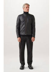 Veste en cuir noir BELSTAFF pour homme seconde vue