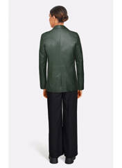 Veste en cuir vert OAKWOOD pour femme seconde vue