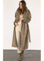 Manteau long beige LEVINSKY pour femme seconde vue