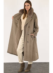 Manteau long beige LEVINSKY pour femme seconde vue