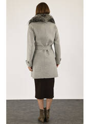 Manteau long gris LEVINSKY pour femme seconde vue