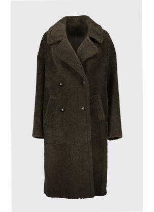 Manteau long vert VENTCOUVERT pour femme