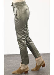 Pantalon droit vert OAKWOOD pour femme seconde vue
