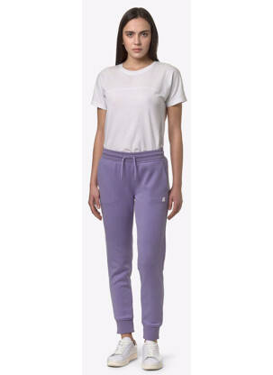 Pantalon droit violet K. WAY pour femme