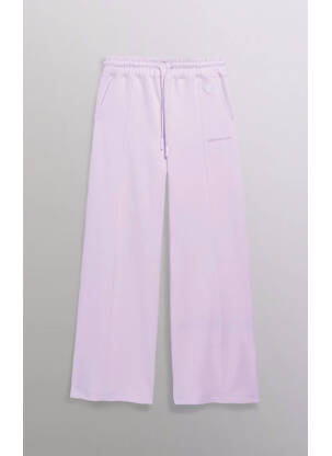 Pantalon droit violet GERTRUDE pour femme