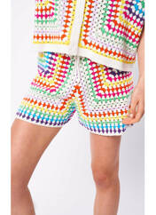 Pantalon droit multicolore LES TRICOTS DE LÉA pour femme seconde vue