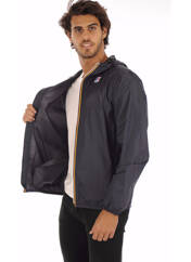 Imperméable bleu K. WAY pour unisexe seconde vue