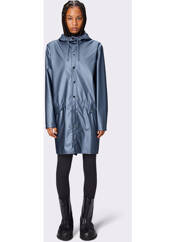 Imperméable bleu RAINS pour unisexe seconde vue