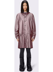 Imperméable violet RAINS pour unisexe seconde vue