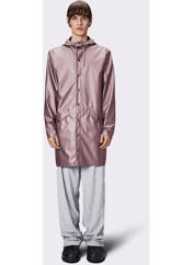 Imperméable violet RAINS pour unisexe seconde vue