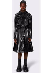 Imperméable noir RAINS pour femme seconde vue