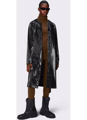 Imperméable noir RAINS pour femme seconde vue