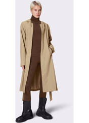 Imperméable beige RAINS pour femme seconde vue