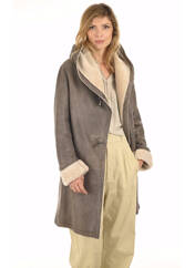 Manteau long gris LEVINSKY pour femme seconde vue
