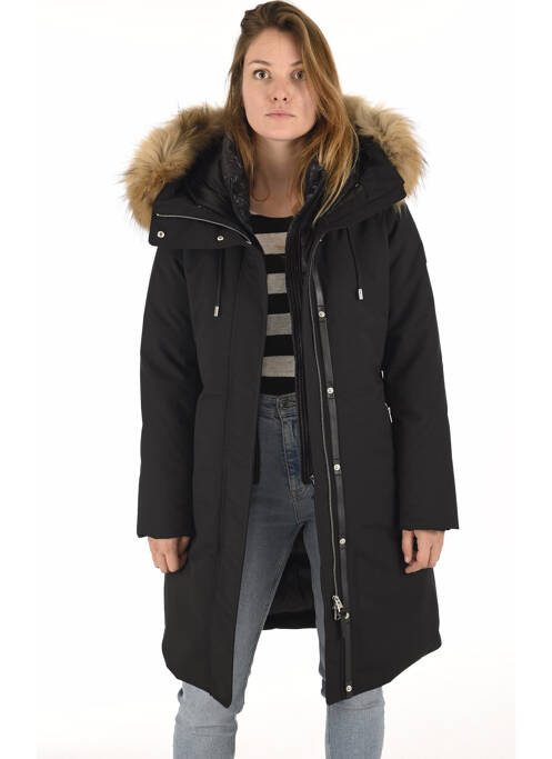 Parka noir MACKAGE pour femme