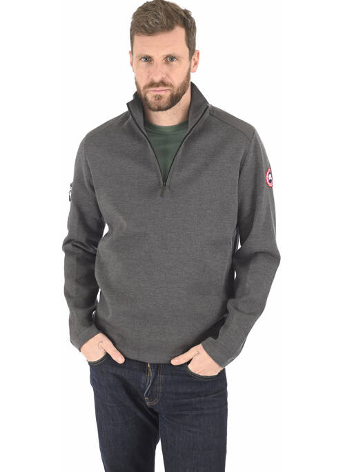 Pull gris CANADA GOOSE pour homme