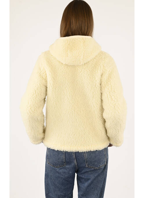 Gilet sans manche blanc LA CANADIENNE pour femme