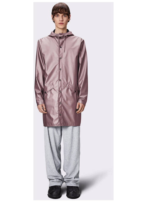 Imperméable violet RAINS pour unisexe
