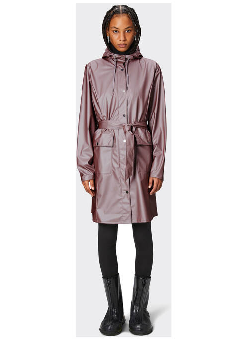 Imperméable violet RAINS pour femme