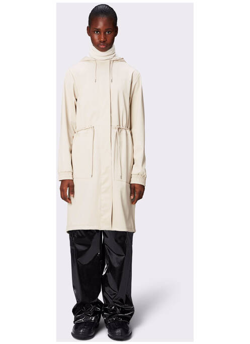Imperméable beige RAINS pour femme