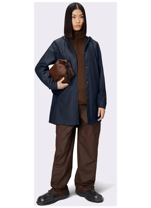 Imperméable bleu RAINS pour femme