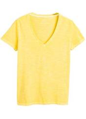 T-shirt jaune GANT pour femme seconde vue