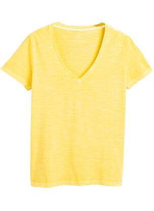 T-shirt jaune GANT pour femme