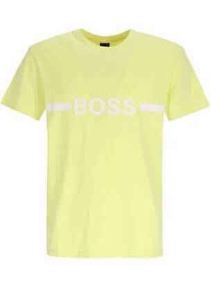 T-shirt jaune HUGO BOSS pour homme