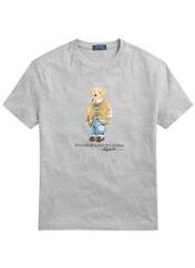 T-shirt gris RALPH LAUREN pour homme seconde vue