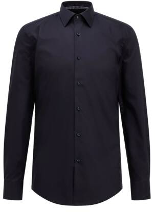 Chemise bleu marine HUGO BOSS pour homme