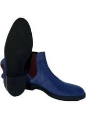 Chaussures bleu VICOMTE ARTHUR pour homme seconde vue