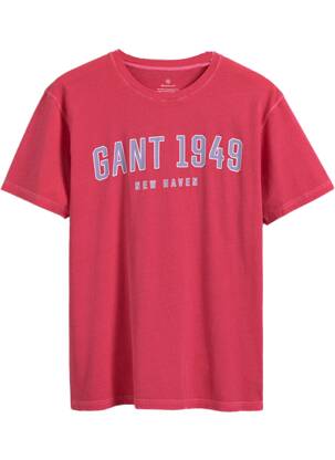 T-shirt rose GANT pour homme