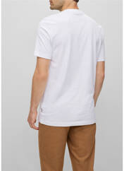 T-shirt blanc HUGO BOSS pour homme seconde vue