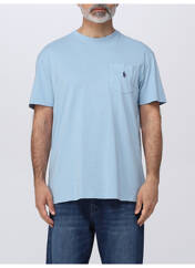 T-shirt bleu RALPH LAUREN pour homme seconde vue