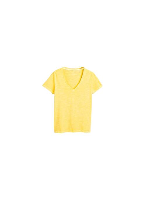 T-shirt jaune GANT pour femme