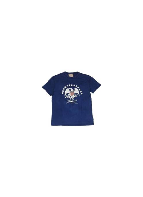 T-shirt bleu RALPH LAUREN pour homme