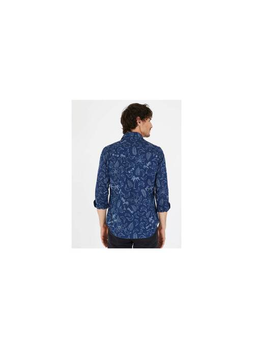 Chemise de nuit bleu marine EDEN PARK pour homme